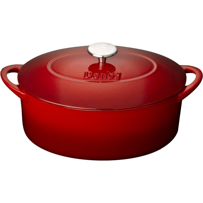 Denby Pomegranate Cast Iron Casserole Dish, Currently Priced at £72.50